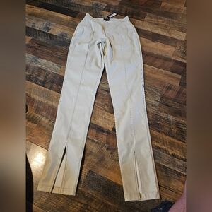 PrettyLittleThing Women's Tan Chinos